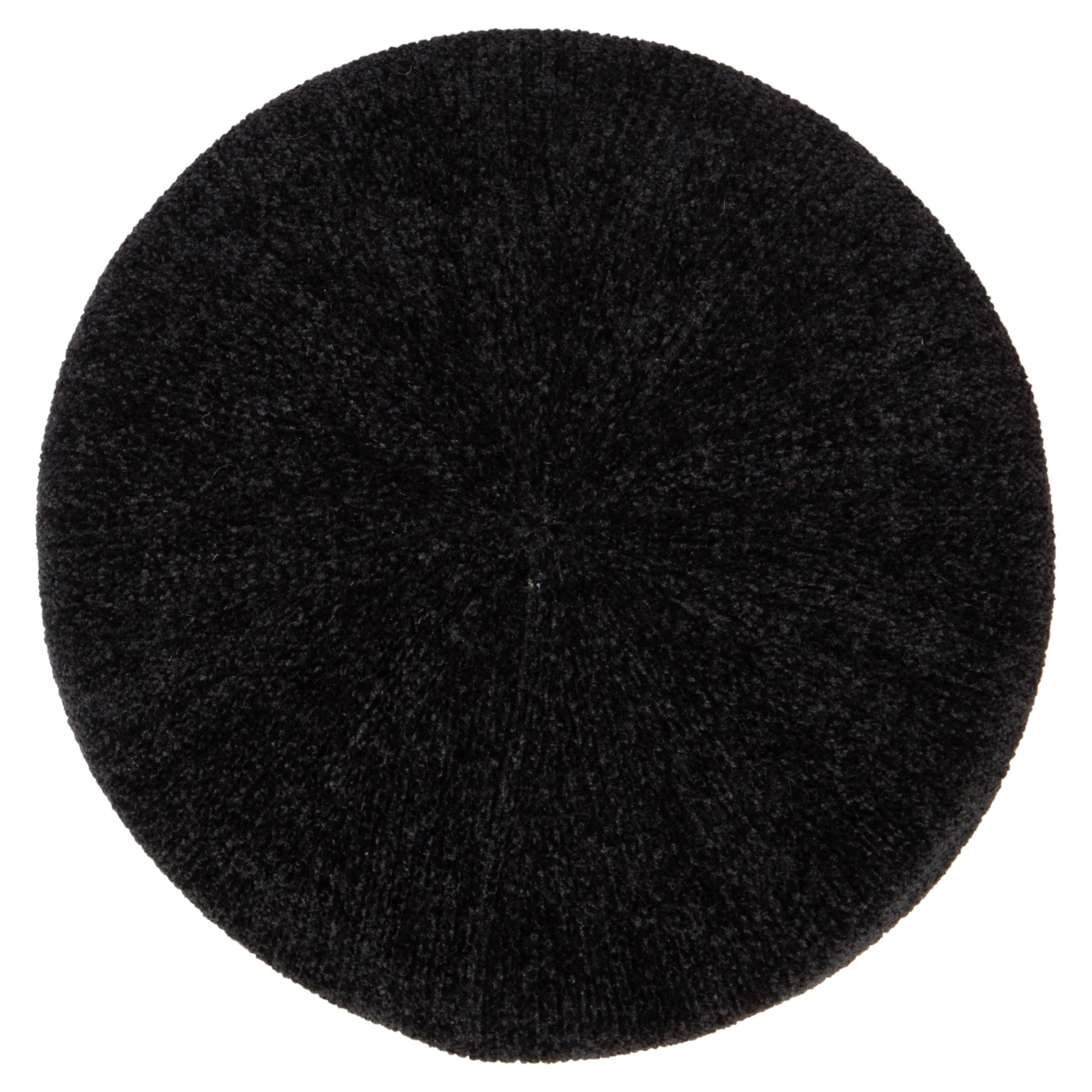 Women's Chenille Beret w/Faux Leather Band