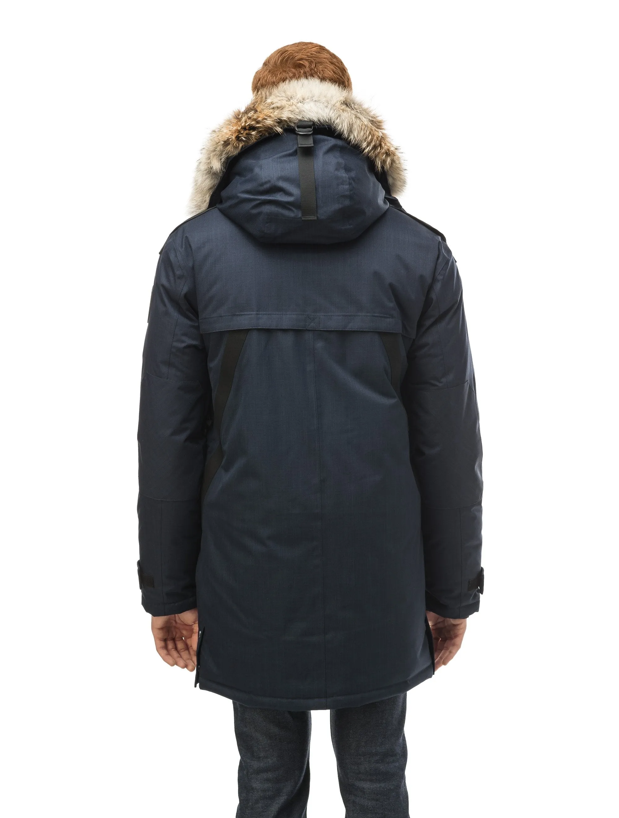 Yatesy Men's Long Parka