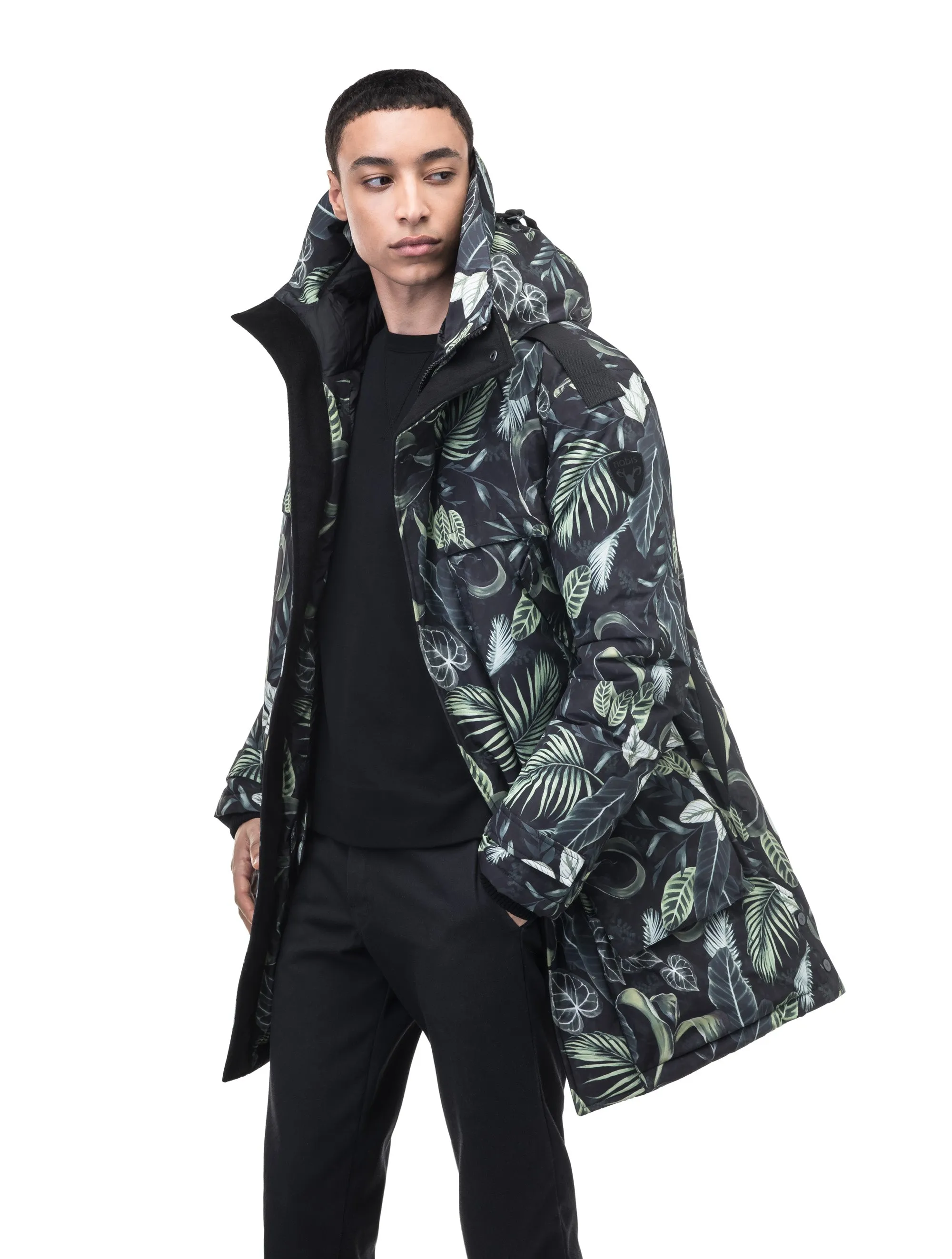 Yatesy Men's Long Parka