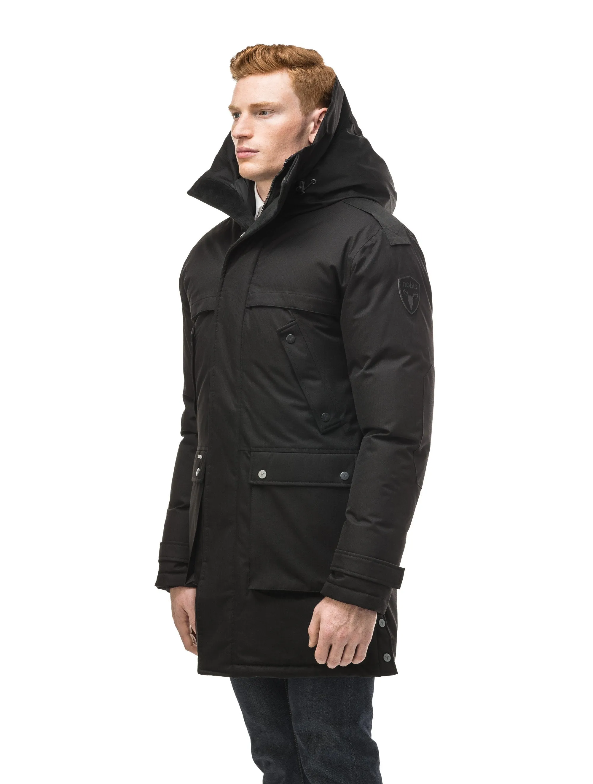 Yatesy Men's Long Parka