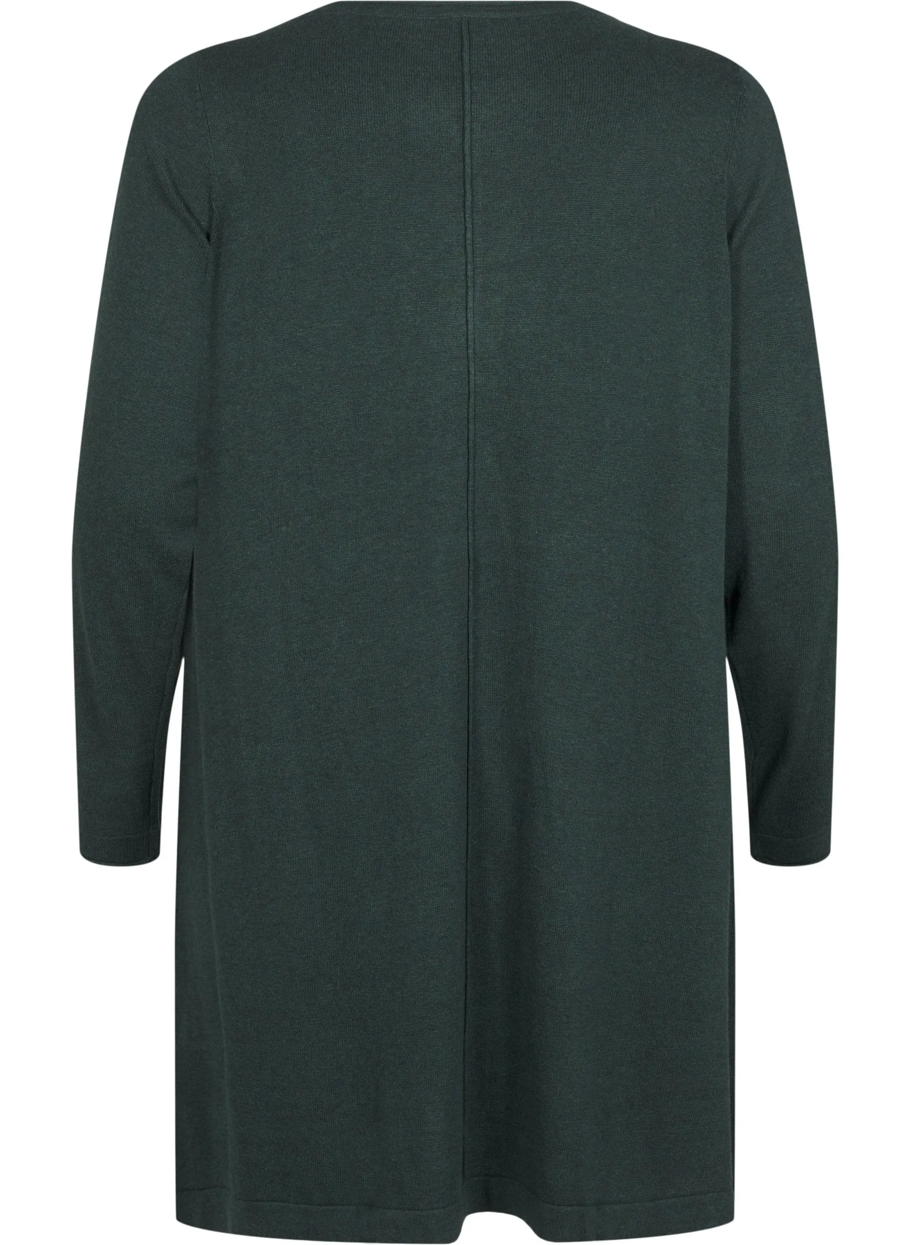 Zizzi Shape Knit Dress in Green